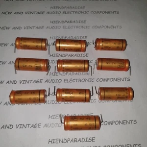Condensadores axiales Roe Gold EBM 1000uf 40v 105C ¡PARA AUDIO! ¡10 piezas! - Imagen 1 de 4