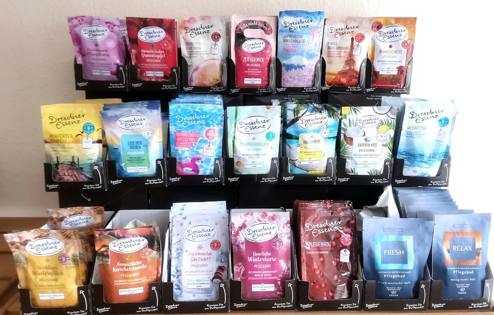 DRESDNER ESSENZ / LI-IL GMBH DRESDEN DRESDNER ESSENZ Wellness Pflegebad Badezusatz vegan Badesalz Sternen - Bad