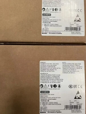 Arrancador de motor SIEMENS 3RK1301-1EB00-0AA2 nuevo 1 pieza Foto 1 de 3