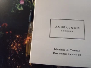 Jo Malone London Myrrh & Tonka Cologne Intense 1,5 ml Pröbchen Reisegröße Probe - Bild 1 von 1