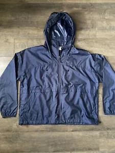 Columbia Polyester Hooded Windbreaker Full Zip Size XXL - Picture 1 of 6