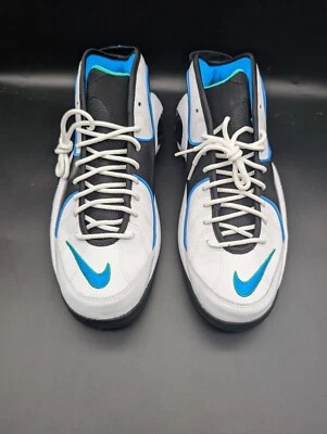 Nike Air Zoom Flight 95 White Photo Blue Shoes DM0524-100 Jason Kidd Mavericks - Image 1 of 4