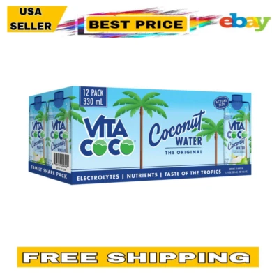Vita Coco Coconut Water (11.1 fl. oz., 12 pk.) - Image 1 of 4