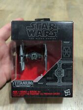 Star Wars  The Force Awakens Black Series Titanium First Order TIE Fighter 13