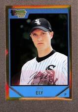 2007 Bowman Chrome Draft Picks Orange Refractor #BDPP16 John Ely /50