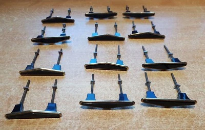 1 poignée laiton et bakélite design au choix parmi 36 art déco 10 cm / 2 cm - Photo 1/4