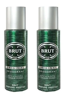 Brut Original Deodorant Body Spray 200ml Each Pack Of 2 - Picture 1 of 4
