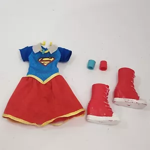 Super Hero Girls Supergirl Doll Outfit Accessories DC Comics 2015 12" Figure - Picture 1 of 5