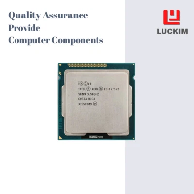 CPU Intel Xeon E3-1275V2 - Socket LGA 1155 4 núcleos 8 hilos 3,5 GHz 8 MB de caché L3 Foto 1 de 4
