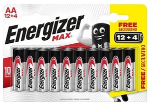 Energizer Max AA & AAA Batteries Alkaline 1.5 V  LR6, MN1500 LR03, MN2400 - Picture 1 of 8