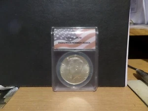 1963 Concept IKE Dollar Overstrike Kennedy Design by Dan Carr ANACS MS70 Rare - Bild 1 von 2