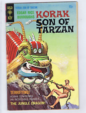 Korak Son of Tarzan #22 Gold Key Pub 1968 the Jungle Dragon