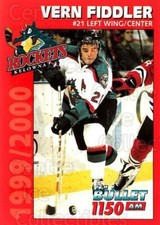 1999-00 Kelowna Rockets #4 Vernon Fiddler