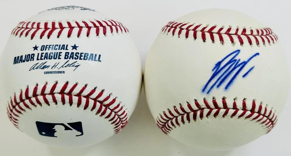 BRETT WALLACE SIGNED OMLB BASEBALL CARDINALS HOUSTON ASTROS PADRES AUTOGRAPH K9 Foto 1 de 1