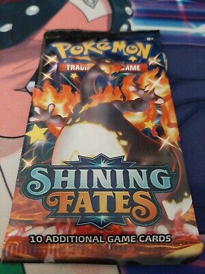 1x Pokemon Shining Fates Booster Pack (1 PACK) Shiny - BRAND NEW IN TOPLOADER • 6.28$