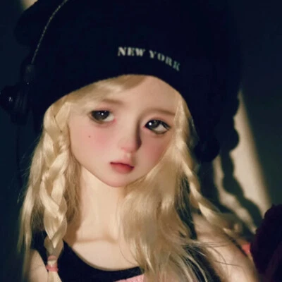 Boneca BJD 1/4 SD resina articulação maquiagem facial menina boneca nua feminina presente de aniversário - Imagem 1 de 4