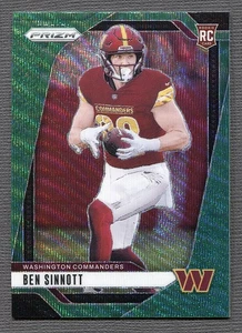 2024 Panini Prizm Green Wave #307 Ben Sinnott RC - Picture 1 of 2