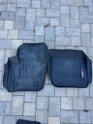 WeatherTech FloorLiner 2013-2020 Ford Fusion Lincoln MKZ Front Set Floor Mat — 第 1/4 张图片