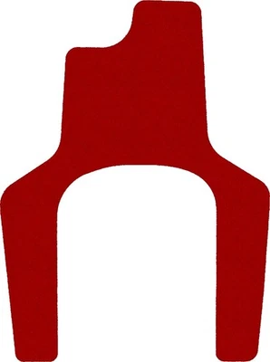 Basic Tapis de sol pour Renault Twizy électrique 2012-2023 Rouge ensemble - Photo 1/4