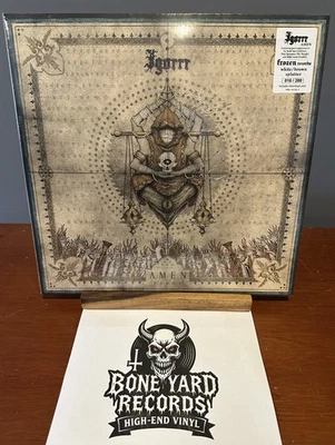 Igorrr-Amen Exclusive Ltd Ed Numbered White/Brown Splatter #018/200!! EU Edition - Image 1 of 4
