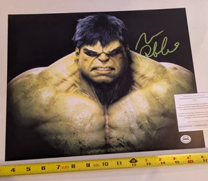Litografía Incredible Hulk firmada por Mark Ruffalo con certificado de autenticidad autógrafo Marvel Avengers - Imagen 1 de 1