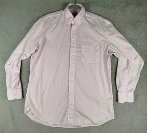 J. Press VTG Oxford Cloth Button Down Shirt Mens 16/33 Pink MADE IN USA Classic - Picture 1 of 10