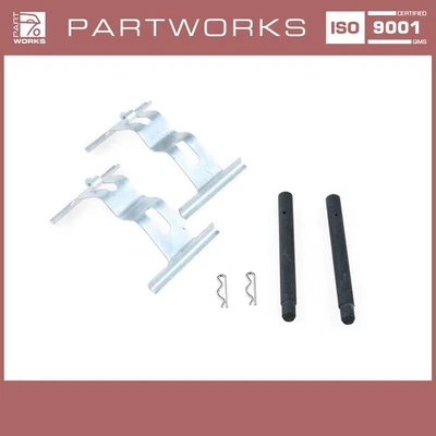 Pastilla de freno + chapa de resorte para PORSCHE 996 997 987 TRASERO 986 DELANTERO Foto 1 de 4