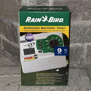Rain Bird ISM-9 Automatic 9-Value Sprinkler Timer 3-Program Irrigation System - Picture 1 of 9
