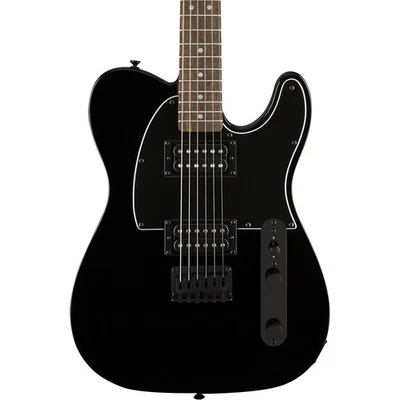 Squier Affinity Telecaster HH Guitar with Matching Headstock Metallic Black - Image 1 of 4
