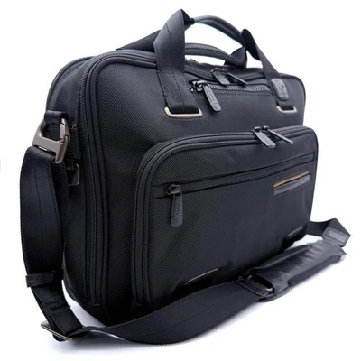 TUMI 2way Briefcase Business Bag T-TECH Black Laptop Nylon Shoulder Strap - Image 1 of 4