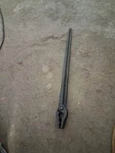 Schmiedezange Rundmaulzange 60 cm - Bild 1 von 3