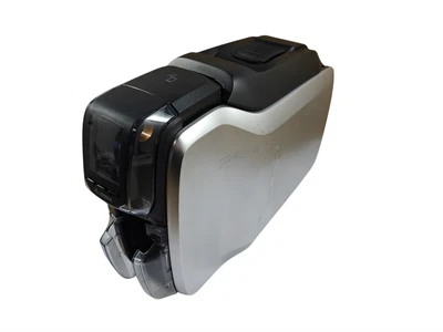 Zebra ZC300 Single Side ID Card Printer Card Feed Issue - Image 1 of 4