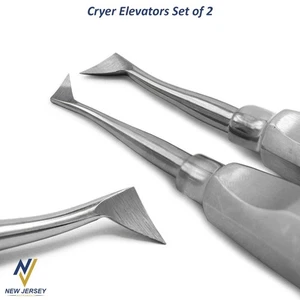 Dental Elevator Cryer Left & Right  Oral Surgery Tooth Extracting Instruments CE - Picture 1 of 5