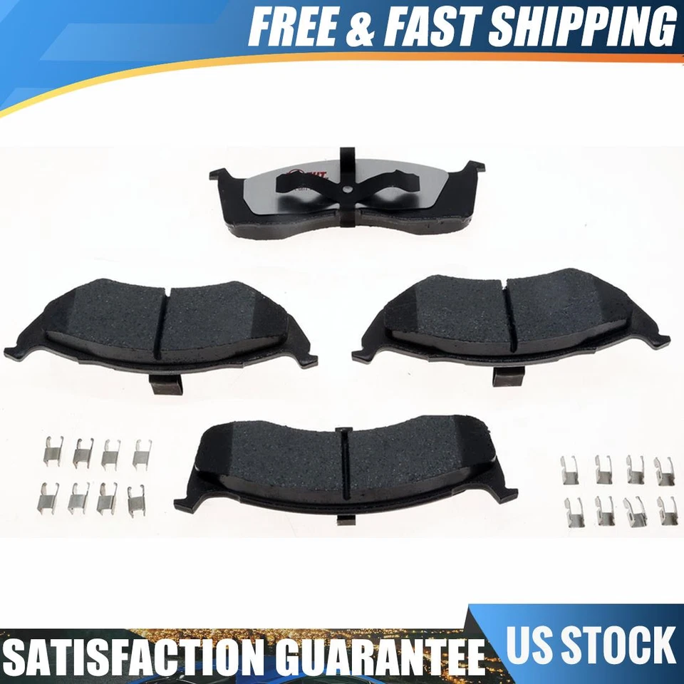 Juego de pastillas de freno delanteras Raybestos de 1 pieza para caravana Dodge 1996 1997 1998 1999 2000 Foto 1 de 3