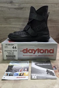 Botas de motocicleta Daytona Journey GTX para hombre Gore-Tex eje corto en caja Reino Unido talla 10 - Imagen 1 de 18