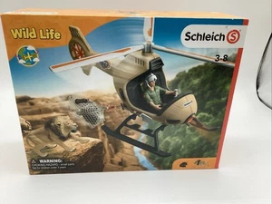 Helicóptero Schleich Wild Life para rescate de animales 42476 con león - Imagen 1 de 5