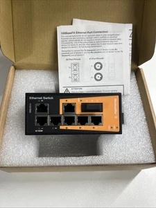 Przełącznik sieciowy niezarządzalny Fast Ethernet 7x RJ45 1412070000 Weidmuller - Zdjęcie 1 z 4