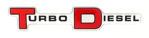 Turbo Diesel  TD  3D EMBLEM SUPER-SIZED - Picture 1 of 2