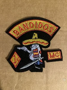 “BANDITS” MC- support your local BANDITS mc 3 1/2 “inch patch - Picture 1 of 2