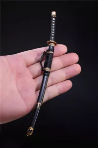 1/6 Maßstab Metall Katana japanisches Samurai-Schwertmodell für 12 Zoll Actionfigur - Bild 1 von 4