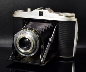 Agfa Isolette 1 Folding Camera 1955-1958 120 Film c/w Agnar f4.5 85mm Vario Lens - Picture 1 of 24