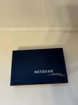 Netgear PS110 10/100 Mbps 2 Port Print Server W/AC-Adapter - Image 1 of 4