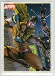 MARVEL 2011 MARVEL UNIVERSE MO6 MARVEL ORIGINALS INSERT ART BY FELIPE MASSAFERA - Picture 1 of 2