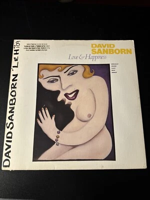 David Sanborn Love And Happiness PROMO SINGLE Vinyl Record Album 12” Vinyl 1984 Foto 1 de 4