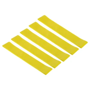 5Pcs TPE Resistance Bands Elastic Workout Bands Exercise Loop Medium, Yellow - Picture 1 of 6