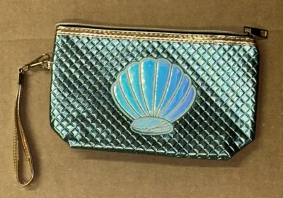 Русалка вибрации переливающийся красоты путешествий молнии сумка пляж ладони чехол с короткими ручками морской раковины - Изображение 1 из 4