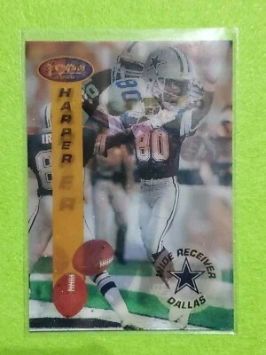 ALVIN HARPER #19 SPORTFLICS 2000 DALLAS COWBOYS WIDE RECEIVER 1994 TEAM NFL CARD - Image 1 of 2