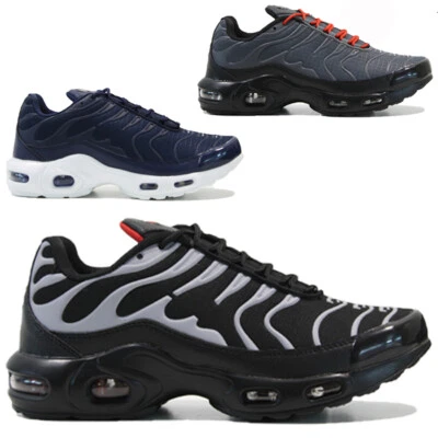 MENS SHOCK ABSORBING RUNNING TRAINERS CASUAL LACE GYM WALKING SPORTS SHOES SIZE - Image 1 of 4