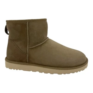 UGG CLASSIC MINI HICKORY WILDLEDER LAMMFELL HERREN STIEFEL US-GRÖSSE 9 - Bild 1 von 5