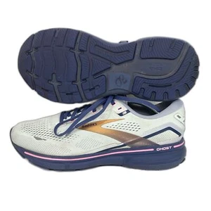 Brooks Ghost 15 - Scarpa da corsa donna 9,5 grigio/blu - 1203801B492 *Difetto estetico - Foto 1 di 16